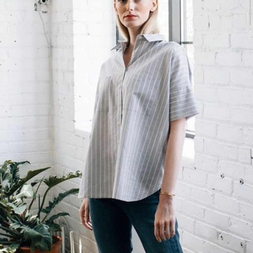 Tradlands Box Top - Harbor Stripe